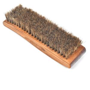 Quality Polish Shoe Horsehair Wooden Cleaning Brush 16*4.5*1.5cm wholesale