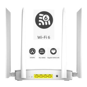 China 64Users WPS Mesh Wifi 6 Router Gamer 802.11ax Dual Band Gigabit Wireless CPE on sale