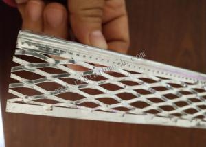 Quality 4mm Reinforced Flanged Aluminium Angle Bead 32mm Wing 3*10mm Hole wholesale