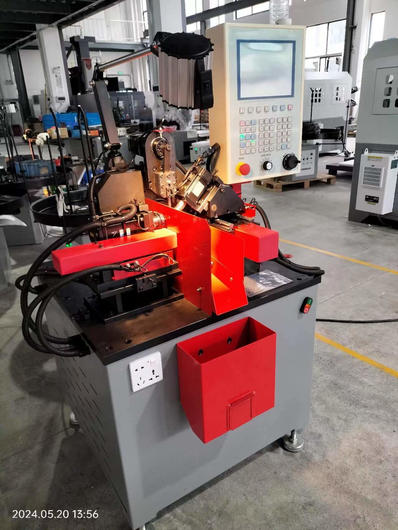 M20-M30 CNC Thread Sleeve Making Machine , Wire Thread Helicoil Machine