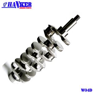 Quality 4 cylinders Hino W04D Diesel Engine Crankshaft wholesale