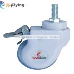 Silent 4 Casters Medical Trolley Cart For Beauty Salons