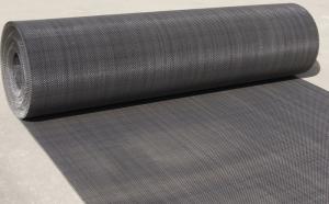 Quality Rubber Extrusion Plain Steel Wire Mesh 24*110 Mesh 0.35*0.25mm Long Lifetime wholesale