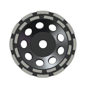 Quality Metal Diamond Double Row Cup Wheel wholesale