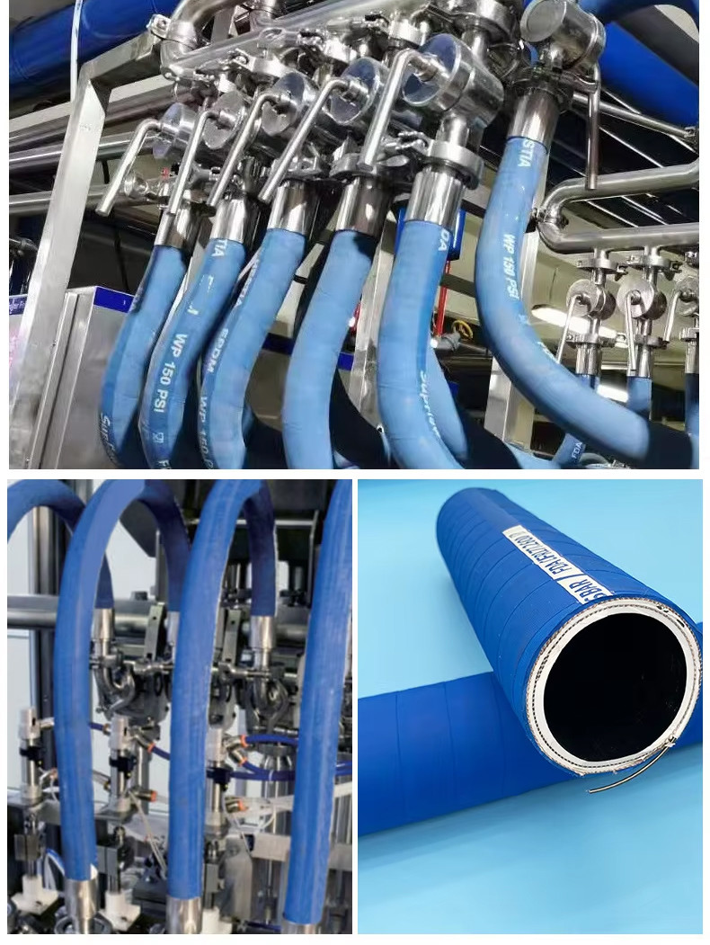 Food Grade Hose Pipe Reel Food Safe Tubing With Smooth Or Corrugated Surface