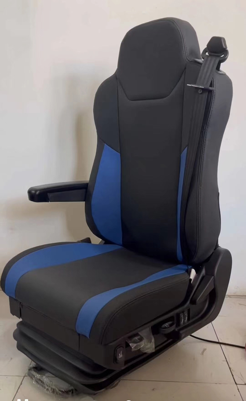 Comfortable Air Suspension Truck Driver Seat with Heated Tropical Ventilation General Seat