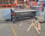 Mobile Wood Pallet Dismantling Sawmill Wood Tray Pallet Cutting Splitting