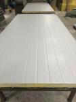 greywhite surface metal 50mm glass wool sandwich panel for 20ft container house