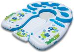 Adult Giant Relaxation Inflatable Party Island , 7 Person Inflatable Floating