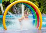 Galvanized Pipe Kids Water Playground Interactive Children'S Splash Park