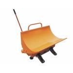Hydraulic Cloth Roll Doffing Trolley For Narrow Alley Textile Beam Material