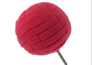 Quality Red 80mm Wheel Cleaning Sponge 50g For Car Wax And Car Wash wholesale