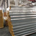 strong energy saving 125mm rock wool sandwich panel with protective film