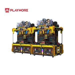 Quality Coin Operated 4 Player Arcade Machines Push Marbles Chips wholesale
