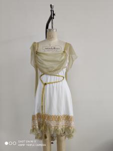 Quality Oem Ballet Dancewear Gold And White Color Size Sxc-2xla 0.22kg wholesale