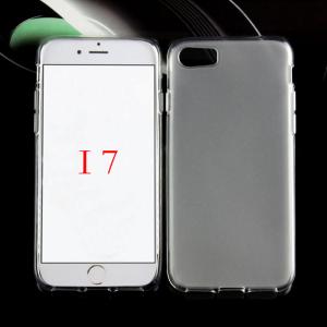 China Electronic Accessory pudding Soft Gel TPU Back Cover Phone Case for iphone 7 on sale
