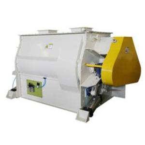 Quality 5.5kw Feed Mixer Machine , Double Shaft Paddle Mixer Machine For Powder Mixing wholesale