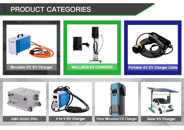 60KW DC EV Charger 2 Guns Electric Vehicle Bus Car EV Fast Charging Station with Nominal Input Voltage 380 VAC ± 15%