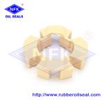 Taiwan Factory Supply Excavator Rubber Flexible Plastic Coupling 50H Hydraulic