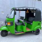 Bajaj Taxi Motor Tricycle 3-Wheel Gasoline Passenger Trike 150CC Motorcycle