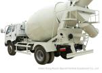T. King Chassis Concrete Mixer Truck 2 CBM , Ready Mix Cement Trucks