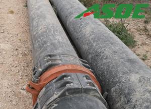 Quality PU Interlocking Weave Lay Flat Discharge Hose Abrasion Resistant Easy Towing wholesale