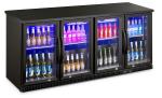 Commercial Beer Fridge 4 Glass Door Mini Drink Fridge Beer Cooler Fridge Freezer