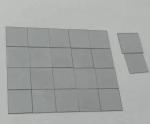 Synthetic CVD Diamond Substrate 12x12mm Rough Diamond Seeds For Growing