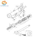 440-00257B 44000257B 440-00257AKT K1036107 Arm Hydraulic Cylinder for SOLAR