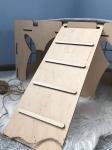 OEM ODM Rabbit Bunny House With Ladder Bunny Box Castle