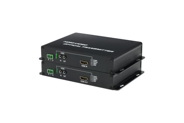 Hot sale uncompressed fiber optic extender 1080p 60hz HDMI media converter 10km