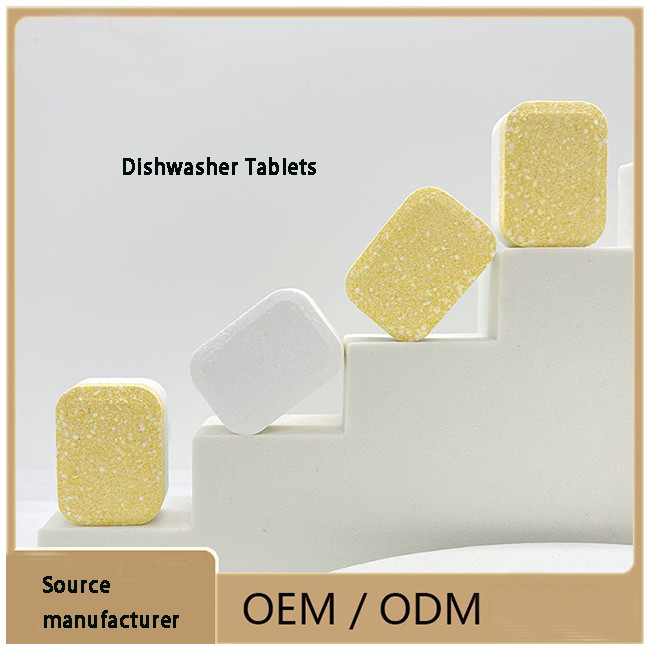 Hot Sale Tableware Detergent Dishwasher Detergent Tablets With Lemon Fragrance