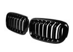 Gloss Matt ABS Black Plastic Car Hood Front Kidney Grill
