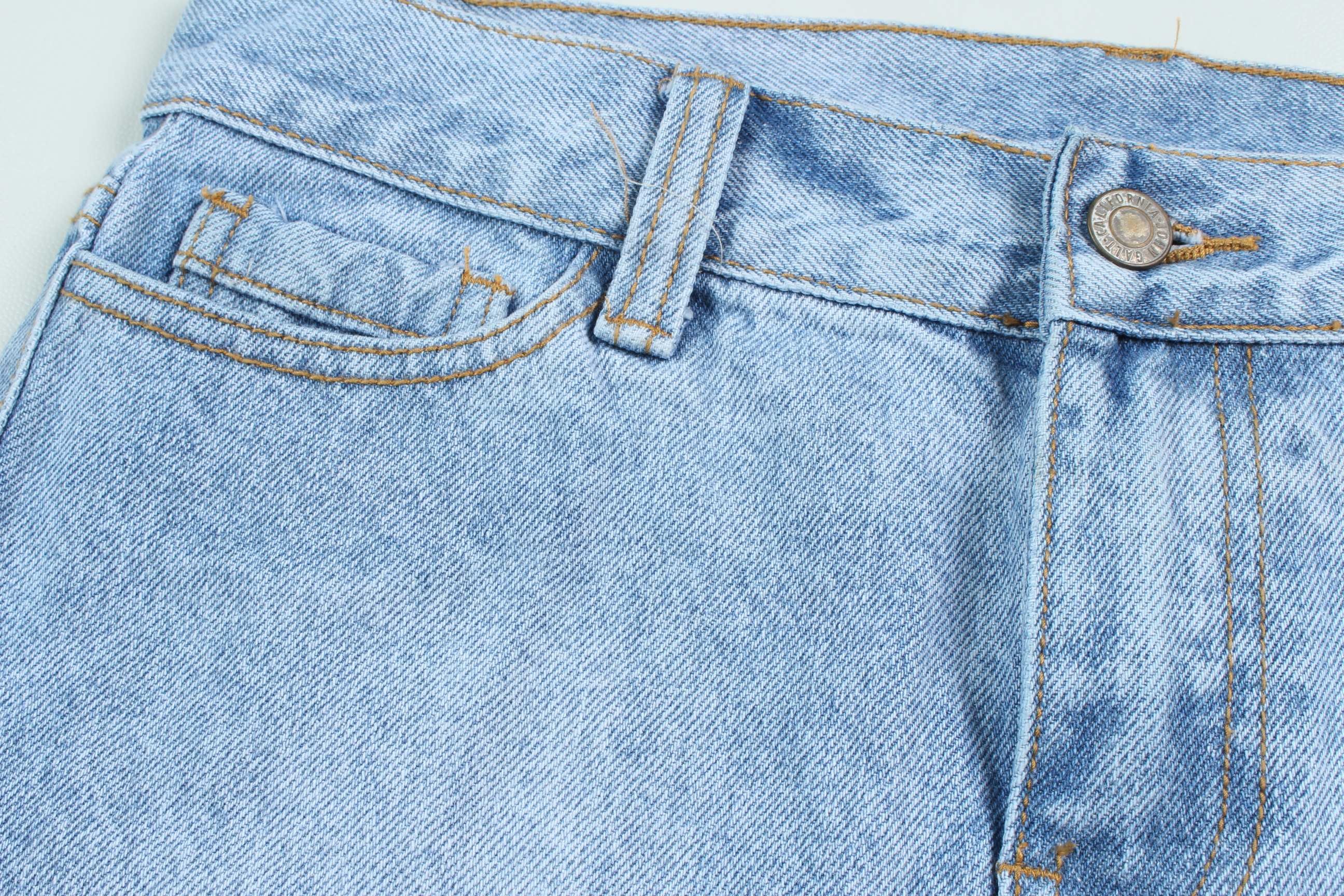Vintage Heavy Cotton Denim Fabric 14.5oz Woven Tight 6 X 6 TWILL Cool Cotton Stretchable Breathable