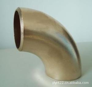 China Pipe Fittings Copper Nickel Steel Elbow 90D Short Radius Bend C70600 ASME B16.9 on sale
