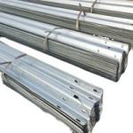 Traffic Safety Straight Barrier Highway Guardrail ISO Certified Steel Corrugated