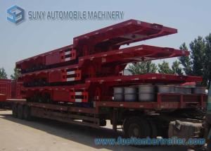 Quality 16 m 18 m Extra Long Gooseneck Semi Trailer Load Capacity 50 T wholesale