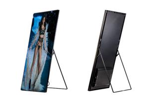 Quality Full Color 640*1920mm 3840HZ LED Poster Display For Hotel Restaurant wholesale