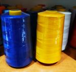 40/2 100% Spun Polyester Sewing Thread TFO dyed colors