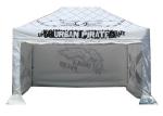Waterproof Outdoor Folding Tent , Big White Canopy Tent 4x6m