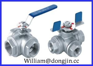 Quality Stainless Steel 3 way ball valve wholesale