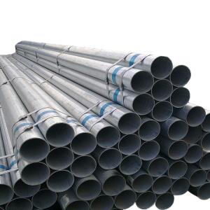 Quality EN10219 BS1139 EN39 ERW Welded Galvanized Carbon Steel Pipe 6m wholesale