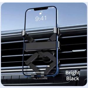 Quality ABS PVC Multifunctional Phone Holder Shockproof Car Air Vent Mount 90mm width wholesale