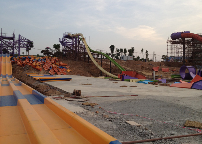Water Amusement Park Boomerang Water Slide Big Splash CE TUV ISO9001 Certificates