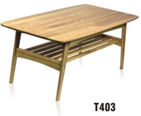 Quality America style mid century rectangle solid wood coffee table furniture wholesale