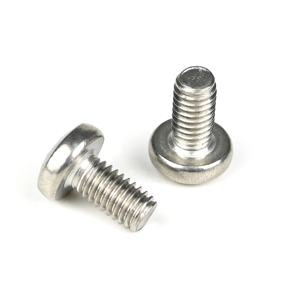 100% QC Tested SUS304 M6 Truss Head Phillips 12mm Pan Head Machine Screw For Gas Stove