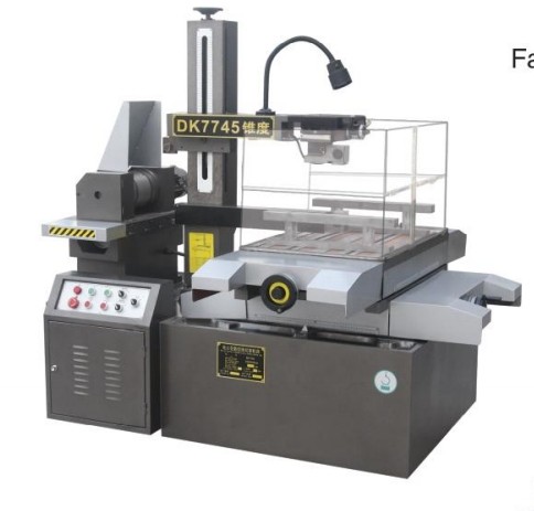 Fast Speed Wire Edm Cutting Machine DK77 Series CNC For Metal Parts