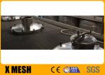 Pitch 100mm Welded Steel Grating Serrated Galvanized 1000mm