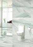 3d Marble Look Floor Tile , Agate Beige Porcelain Tile 1200x600 Mm