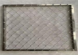 Quality Sight Transparent Aviary Wire Netting Stainless Steel Wire Ferrule Fence wholesale